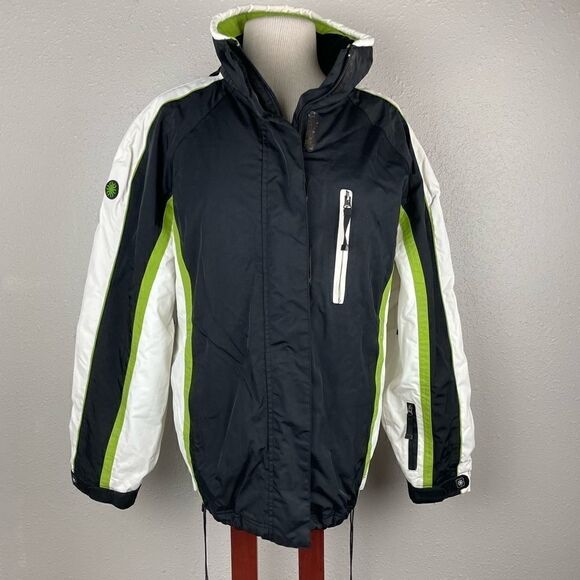 Crane Sports Hooded Ski/Snowboard Jacket Size M EUC - Picture 1 of 14